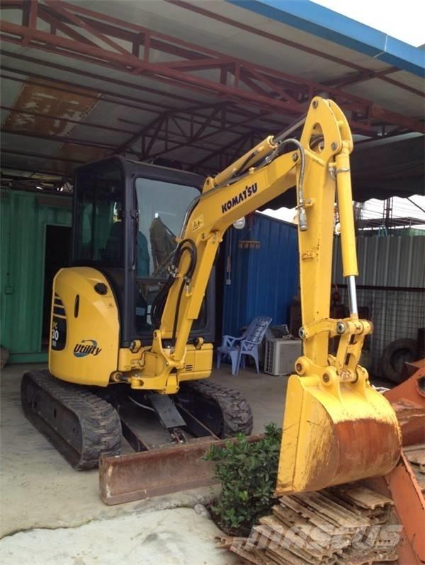 Komatsu PC 30 Міні-екскаватори < 7т