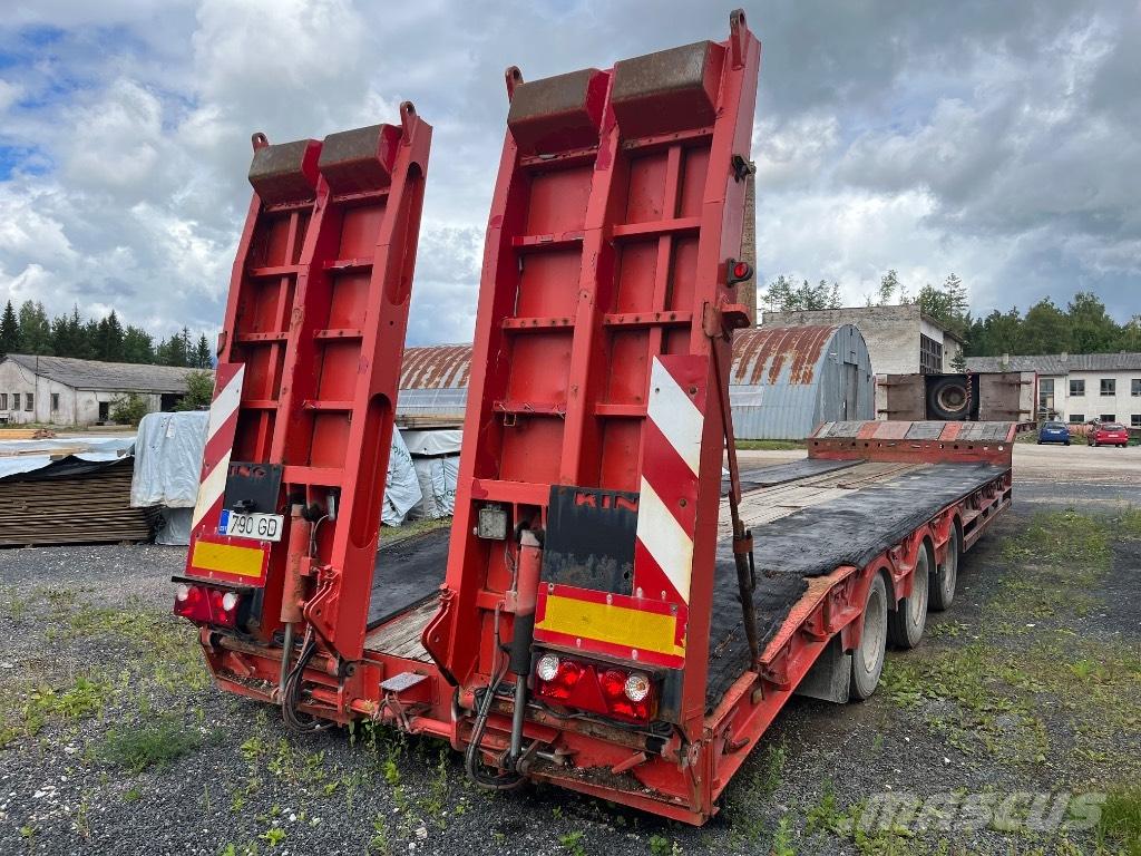 King GTS 44/3 Низькорамні напівпричепи