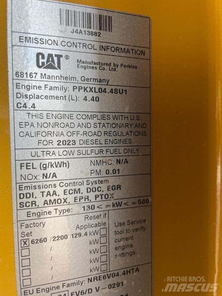 CAT MH3024 Перевантажувачі металобрухту/промислові навантажувачі