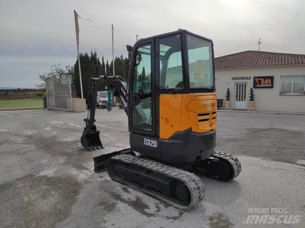 Volvo ECR 25 D Міні-екскаватори < 7т