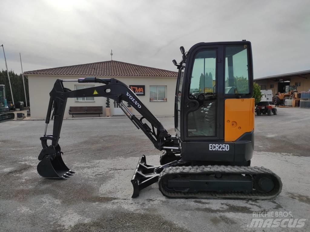 Volvo ECR 25 D Міні-екскаватори < 7т