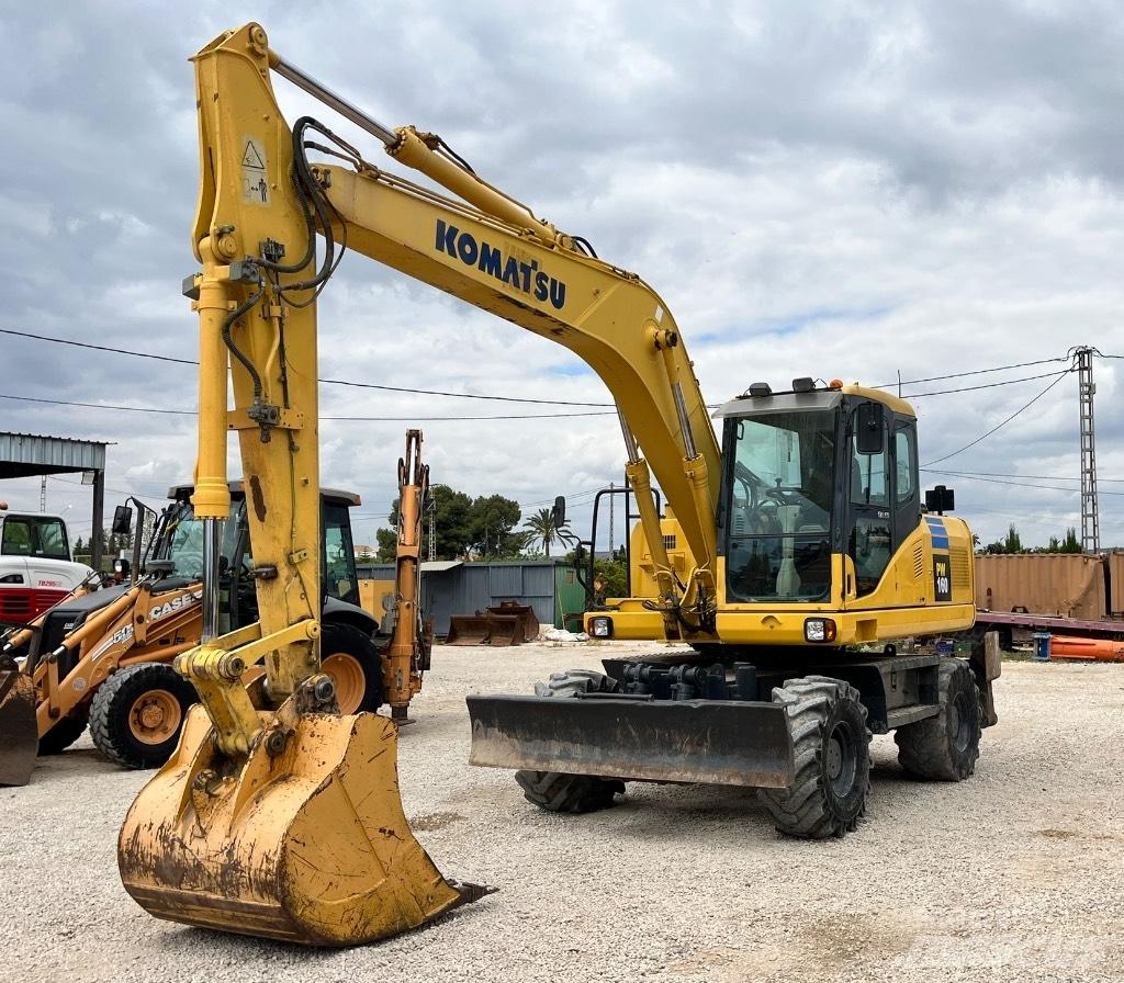 Komatsu PW 160 Колісні екскаватори