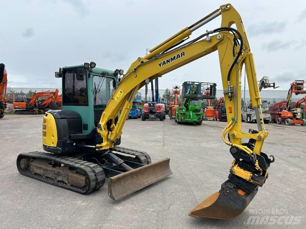Yanmar Vio 57-U Міні-екскаватори < 7т