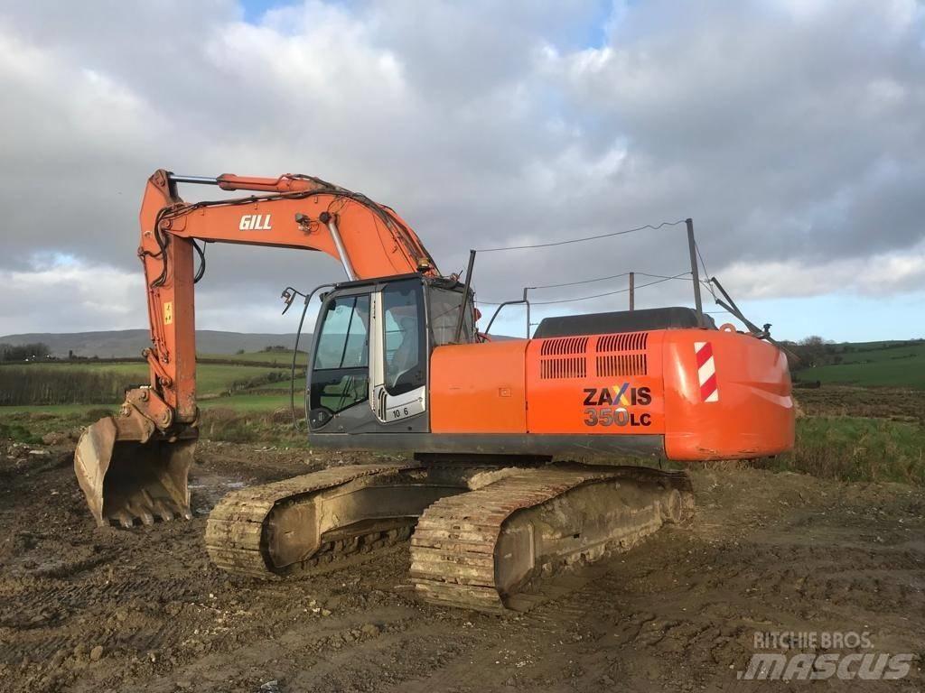  zaxis 350 Гусеничні екскаватори