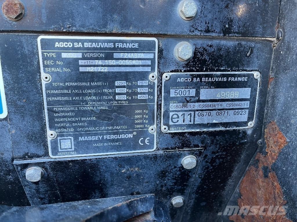 Massey Ferguson 4365 Трактори