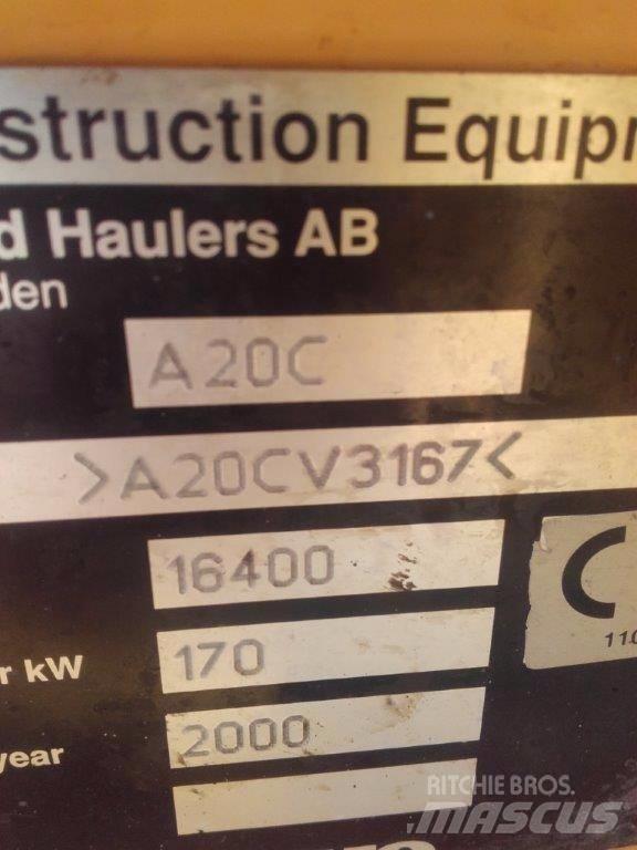 Volvo A20C Кар`єрні самоскиди