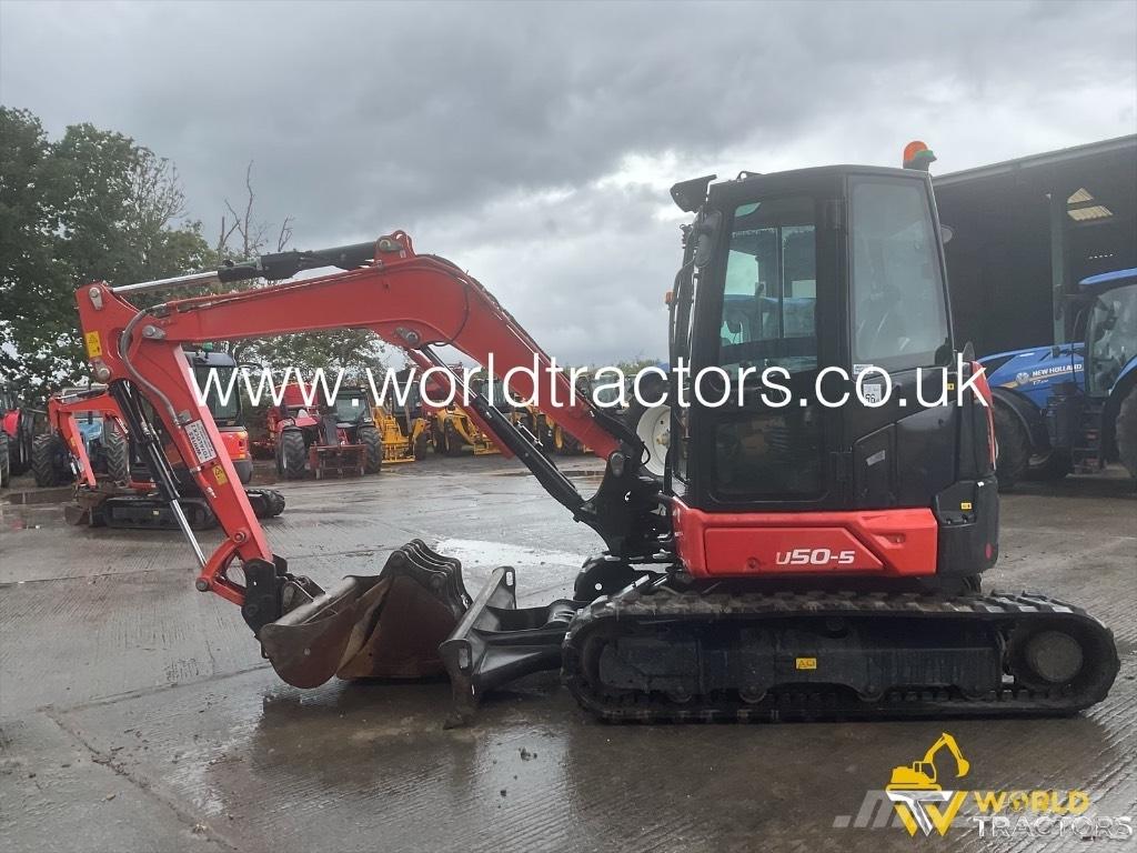 Kubota U 50-5 Середні екскаватори 7т. - 12т.