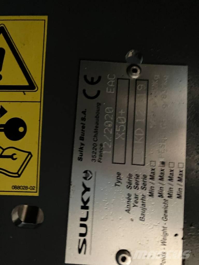 Sulky X 50+ Econov Розсіювачі гною