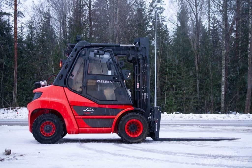 Linde H 80 D-03 Дизельні навантажувачі