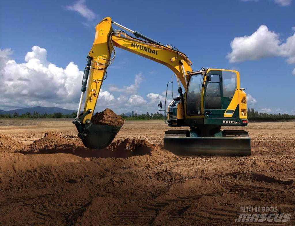 Hyundai HX130LCRD Гусеничні екскаватори