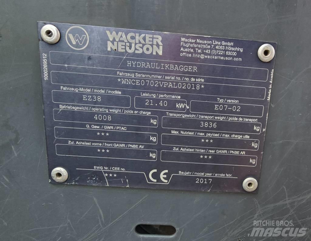 Wacker Neuson EZ 38 Міні-екскаватори < 7т