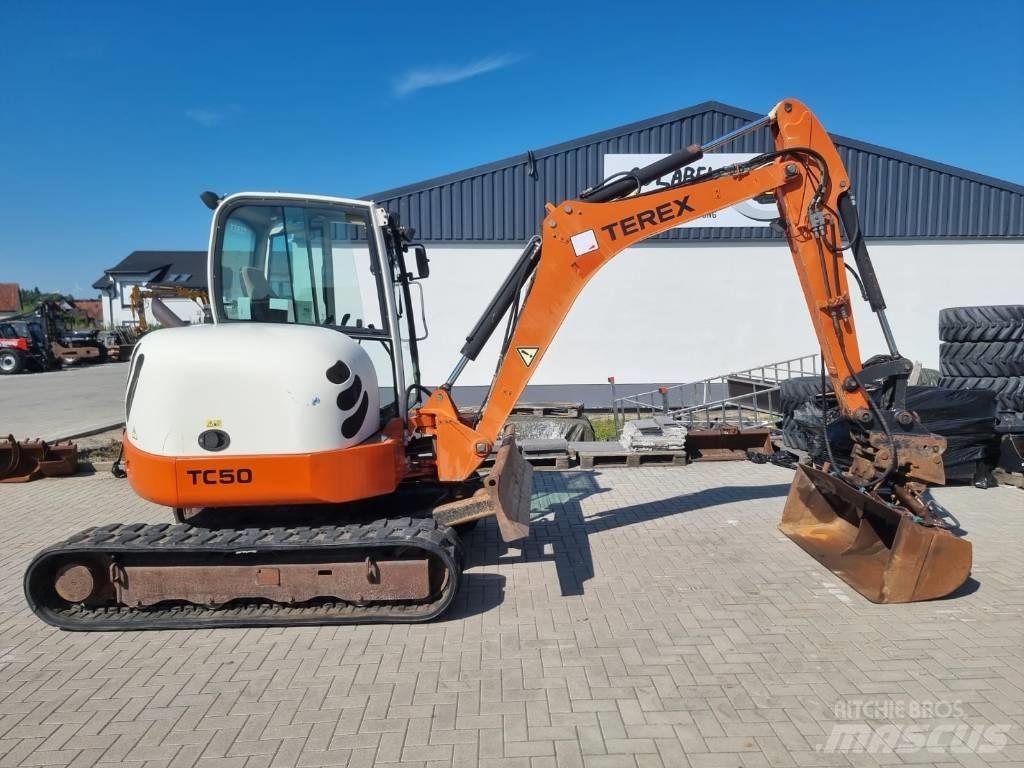 Terex TC 50 Міні-екскаватори < 7т
