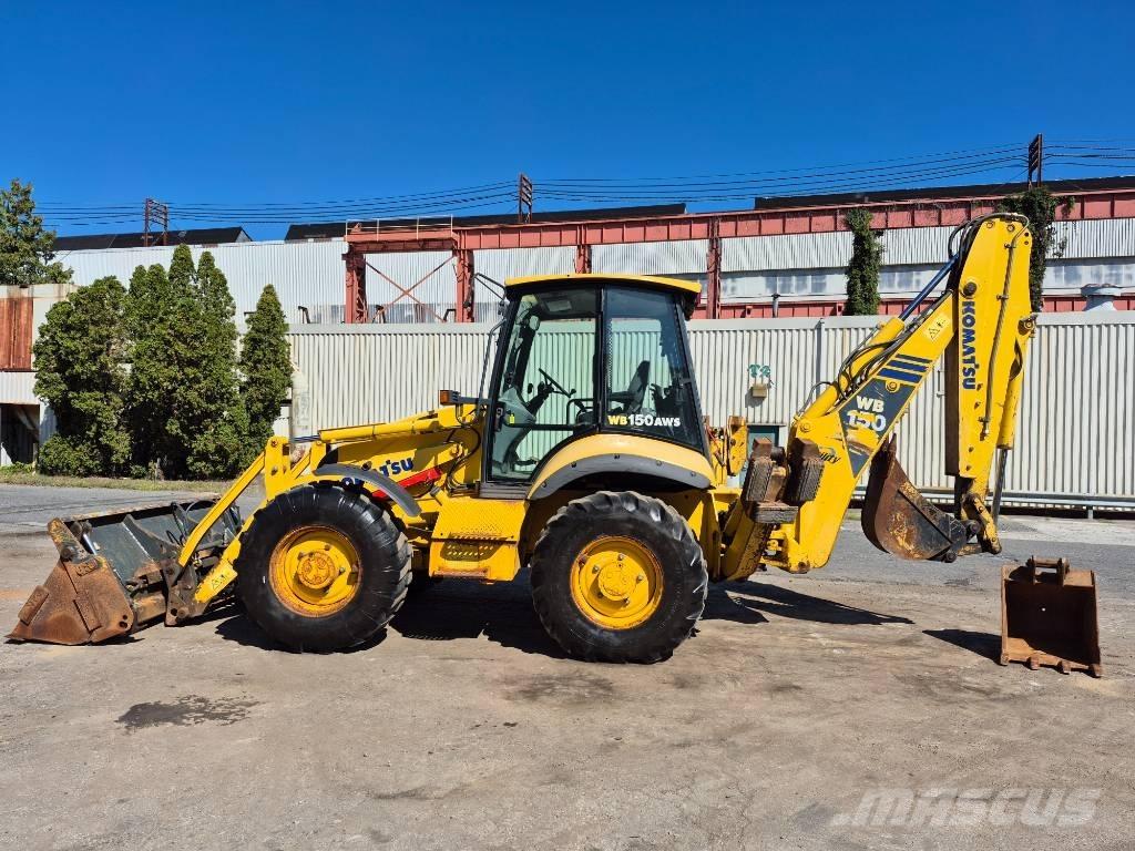 Komatsu WB 150 AWS Екскаватори-навантажувачі