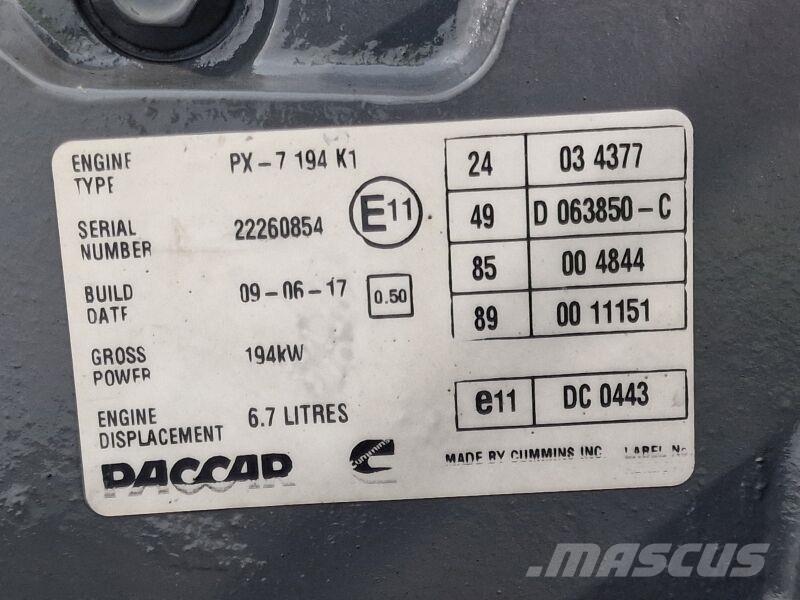 DAF PX-7 194 K1 Двигуни