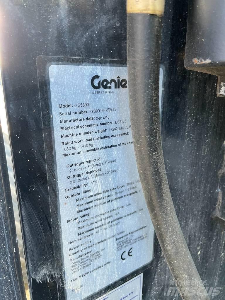Genie 5390RT Підйомники-ножиці