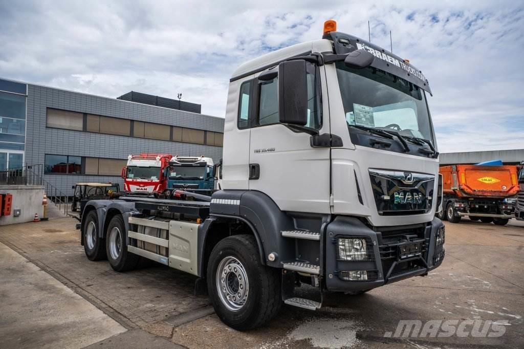 MAN TGS 33.460 BL Вантажівки з гаковим підйомом