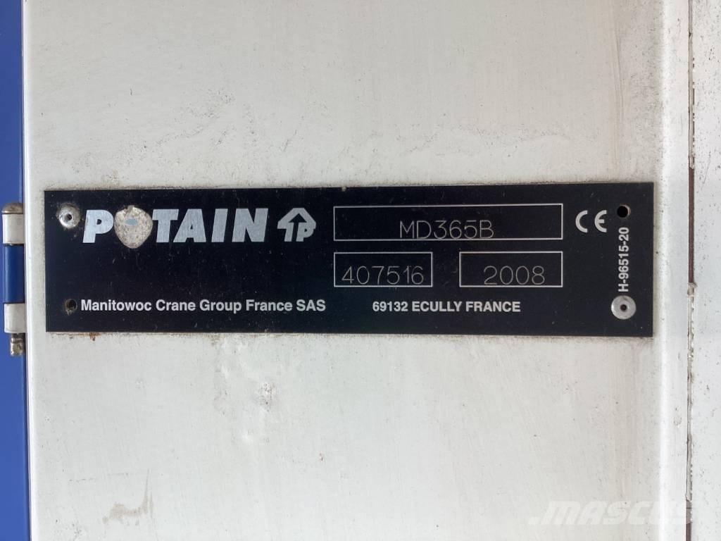 Potain MD365B Баштові крани