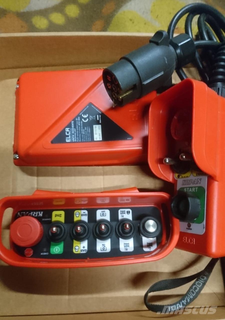 Krpan 5,5 EH Лебідки