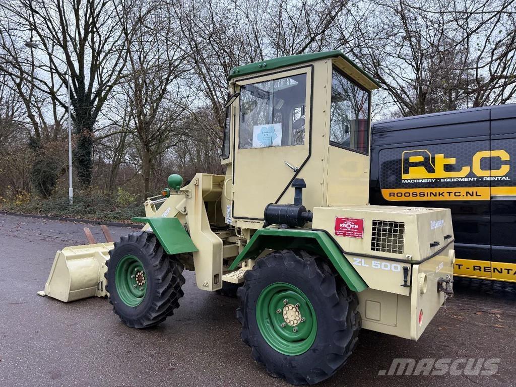 Zettelmeyer ZL500 Фронтальні навантажувачі