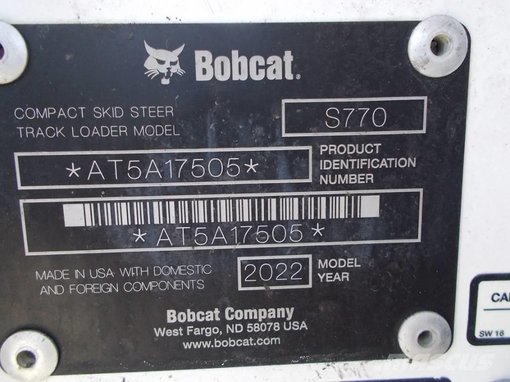 Bobcat S770 Міні-навантажувачі