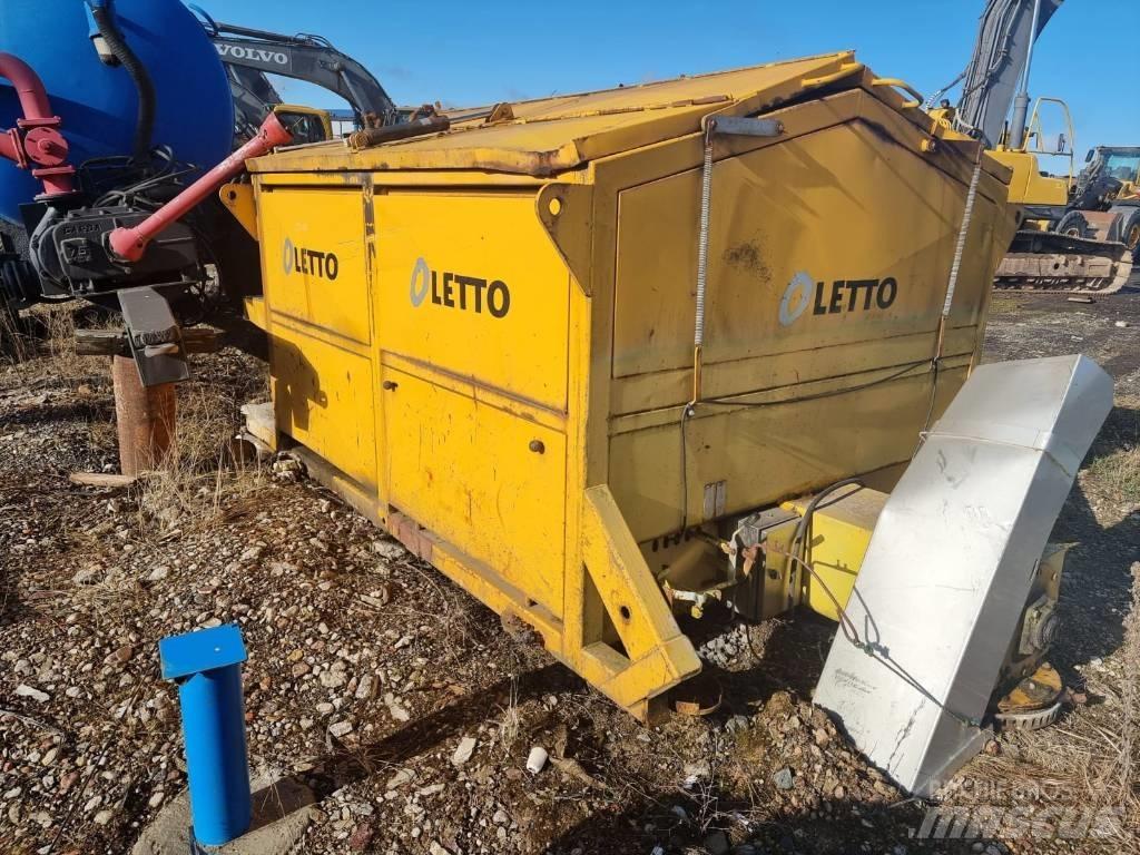  Letto Max Термо контейнери для асфальту