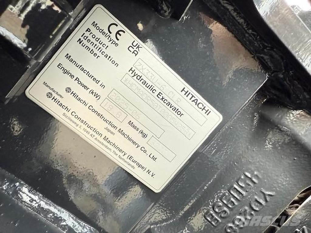 Hitachi ZX33U-6 Міні-екскаватори < 7т