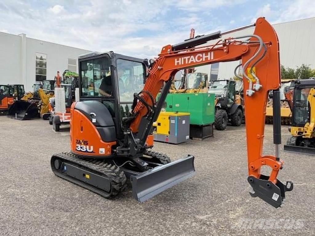 Hitachi ZX33U-6 Міні-екскаватори < 7т