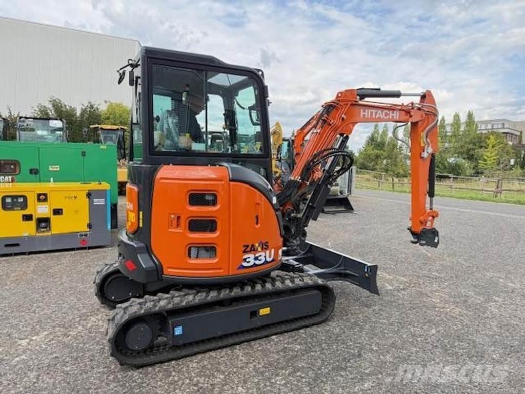 Hitachi ZX33U-6 Міні-екскаватори < 7т
