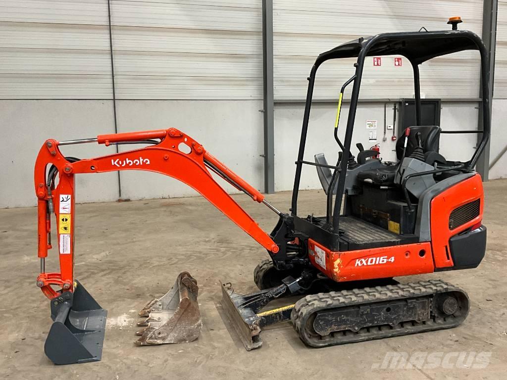 Kubota KX 016-4 Міні-екскаватори < 7т