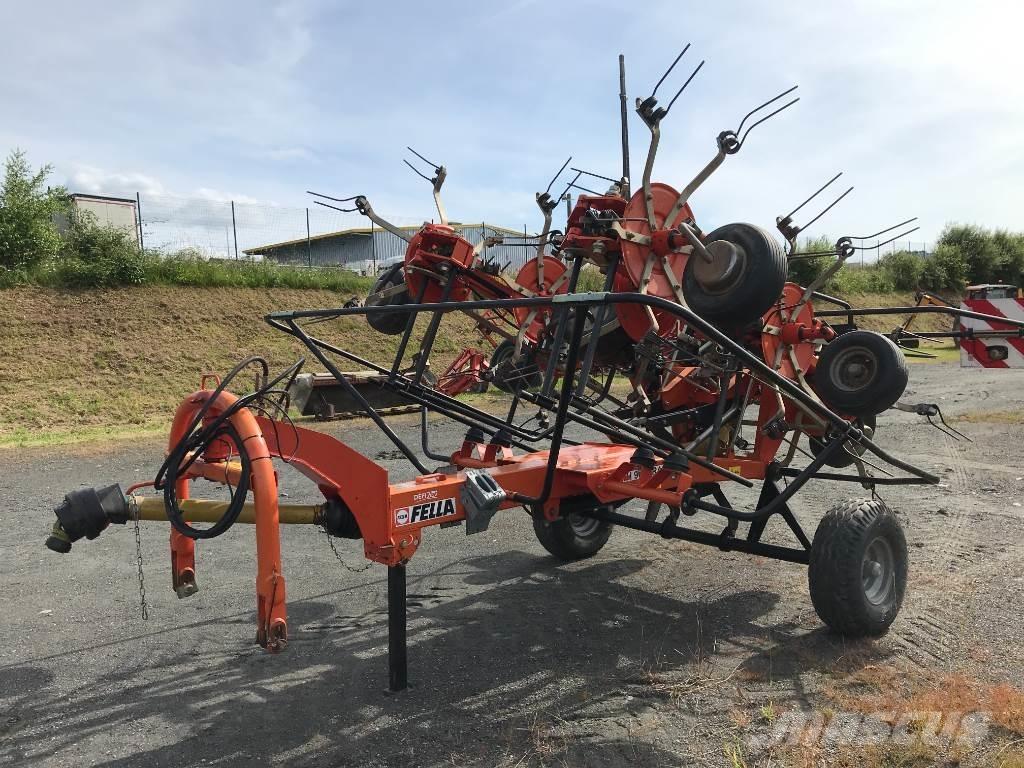 Fella TH 901 TRANS . Граблі і сінозворушувачі