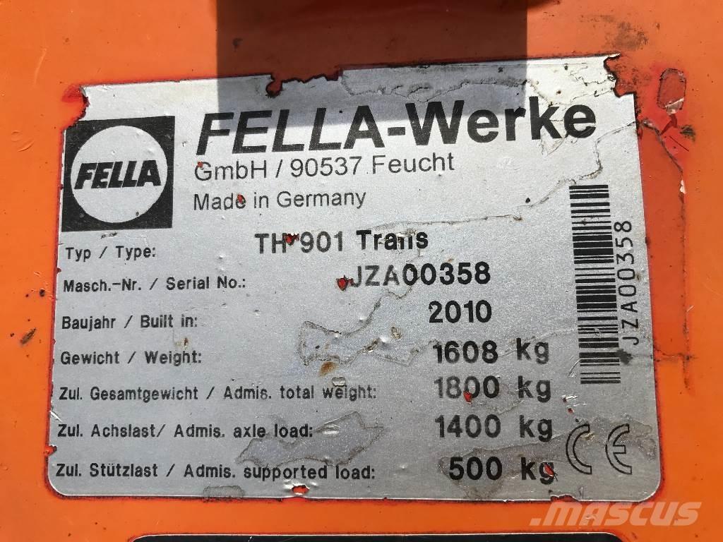 Fella TH 901 TRANS . Граблі і сінозворушувачі