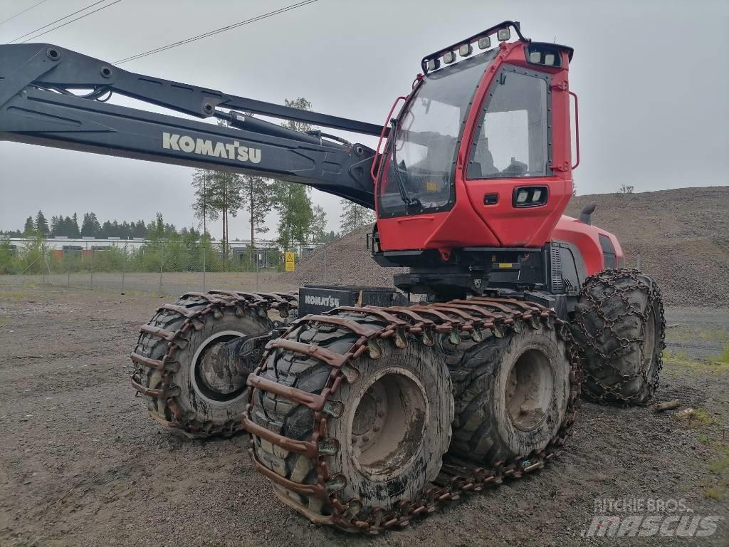 Komatsu 911 Харвестери