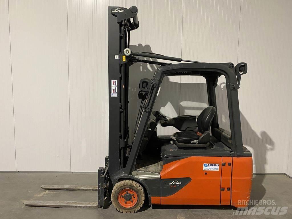 Linde E16L-02 Електронавантажувачі
