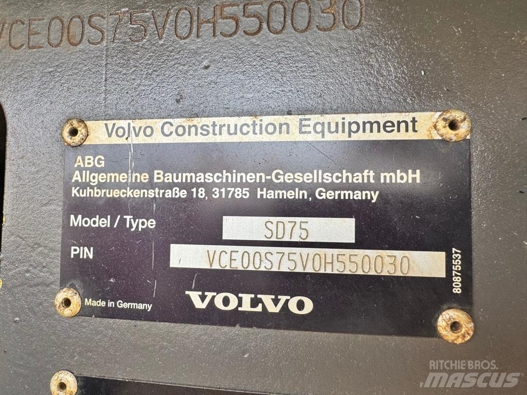 Volvo SD 75 Грунтові котки