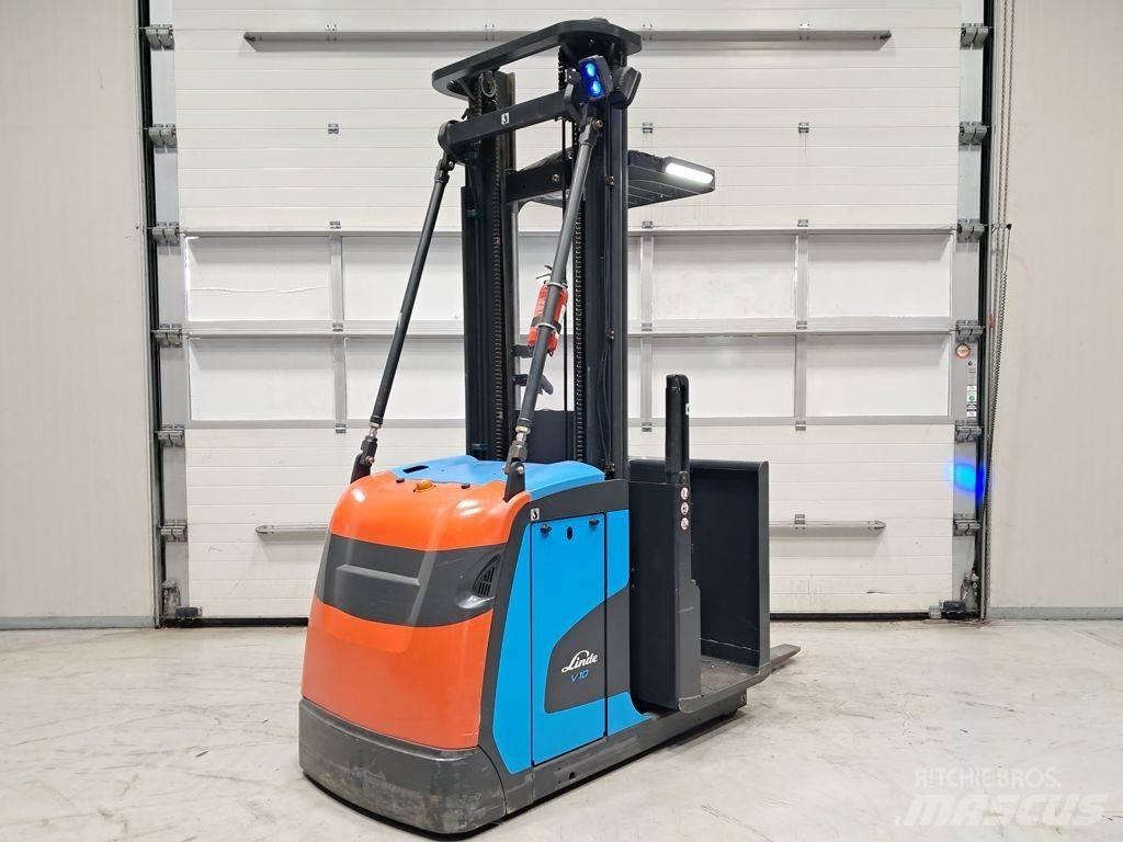 Linde V10-02 Підбирачі замовлень з нижніх ярусів