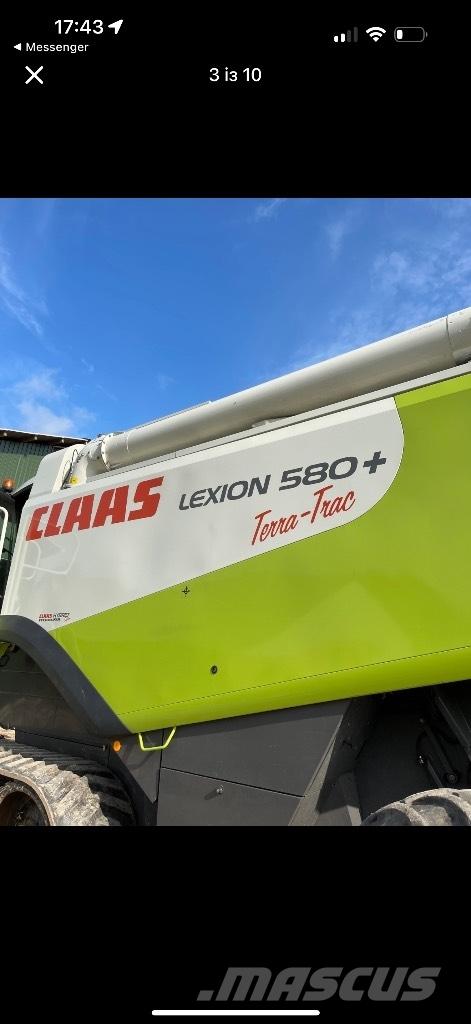 CLAAS Lexion 580 TT Зернозбиральні комбайни