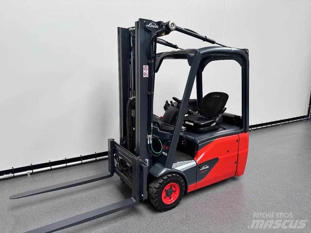 Linde 386 E 16-02 Електронавантажувачі