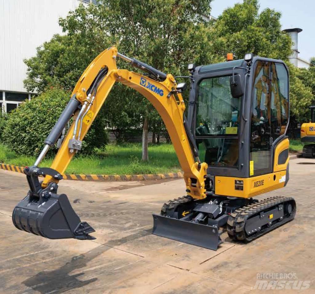 XCMG Rubber Tracks Міні-екскаватори < 7т