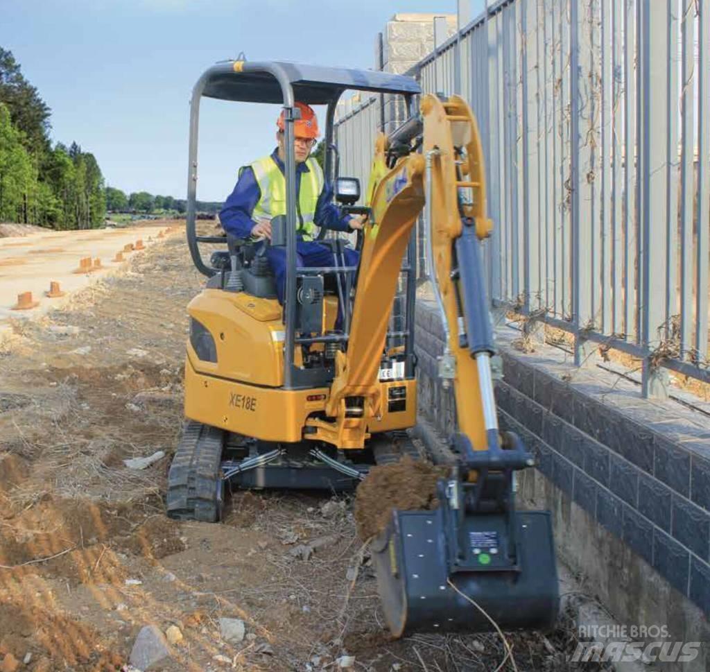 XCMG Rubber Tracks Міні-екскаватори < 7т