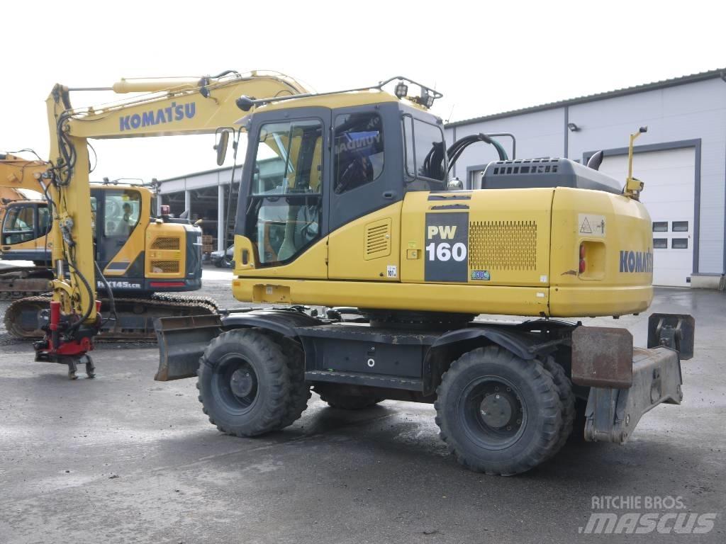 Komatsu PW 160-7E0 Колісні екскаватори