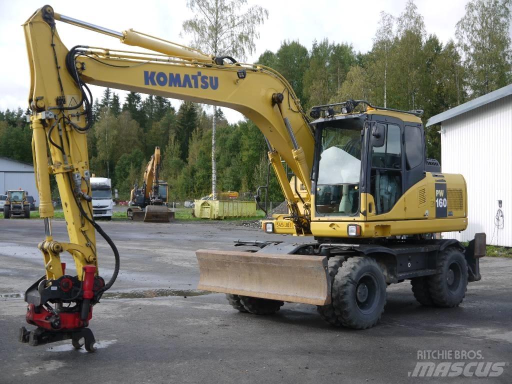 Komatsu PW 160-7E0 Колісні екскаватори