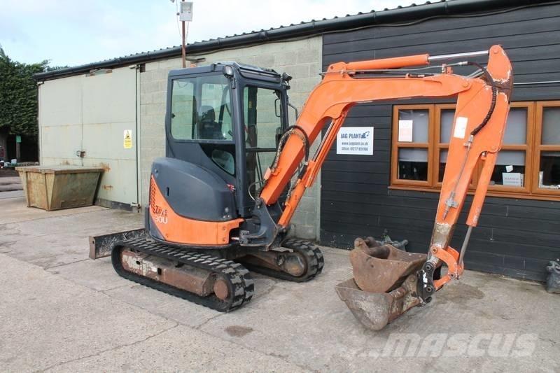 Hitachi ZX 30 U Міні-екскаватори < 7т