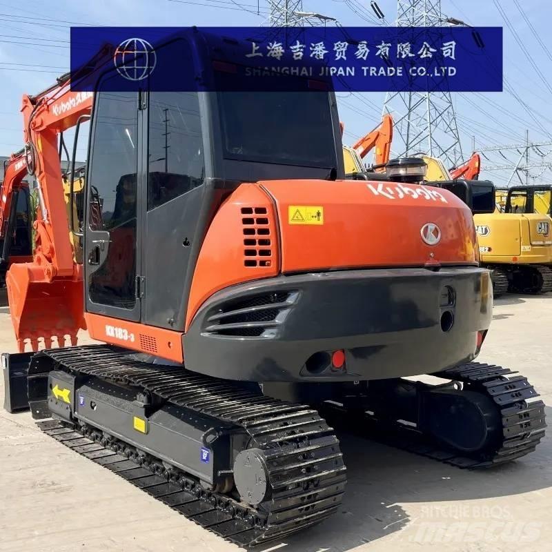 Kubota KX 183 Середні екскаватори 7т. - 12т.