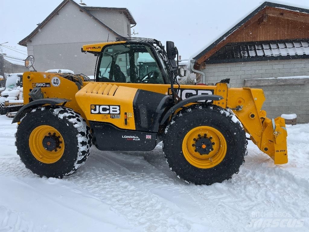 JCB 560-80 AGRI PLUS Телескопічний навантажувач
