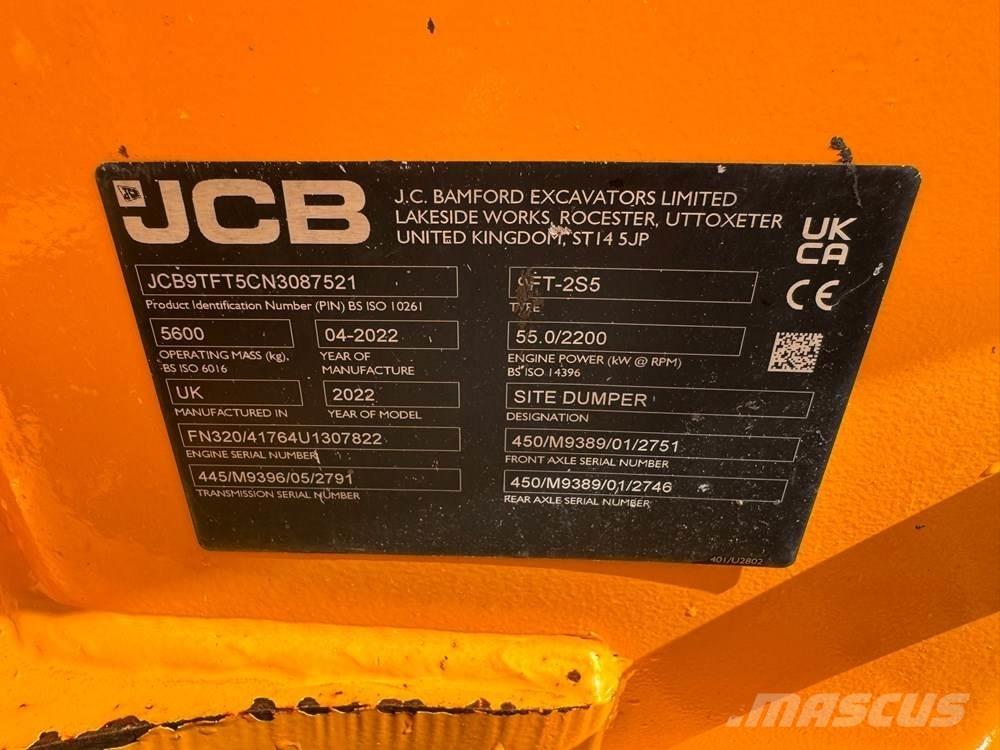 JCB 9T-2FT Міні самоскиди