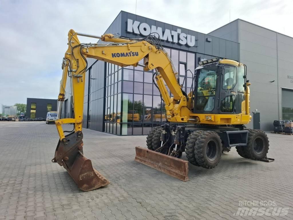 Komatsu PW 118MR-11 Колісні екскаватори