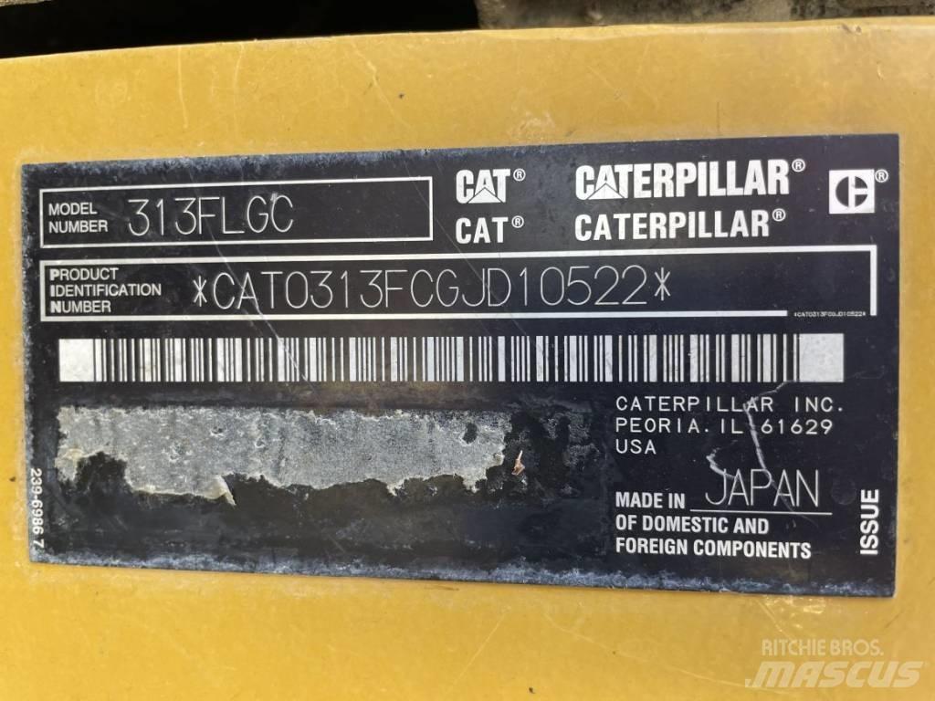 CAT 313 F LGC Гусеничні екскаватори