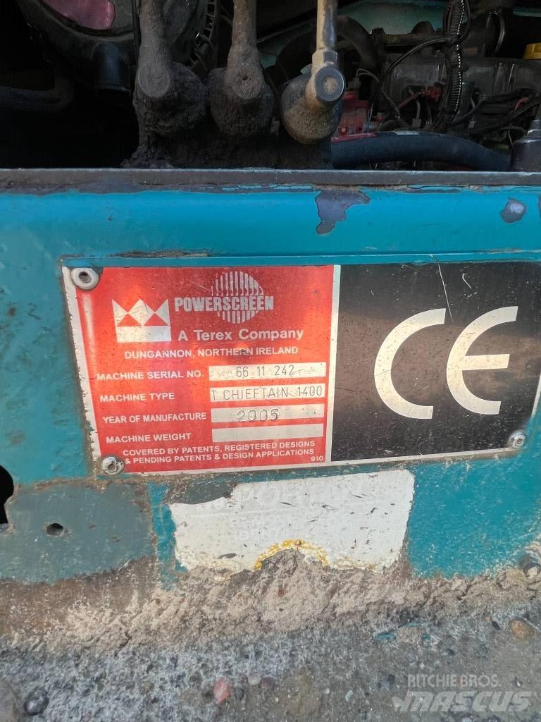 PowerScreen 1400 Мобільні грохоти