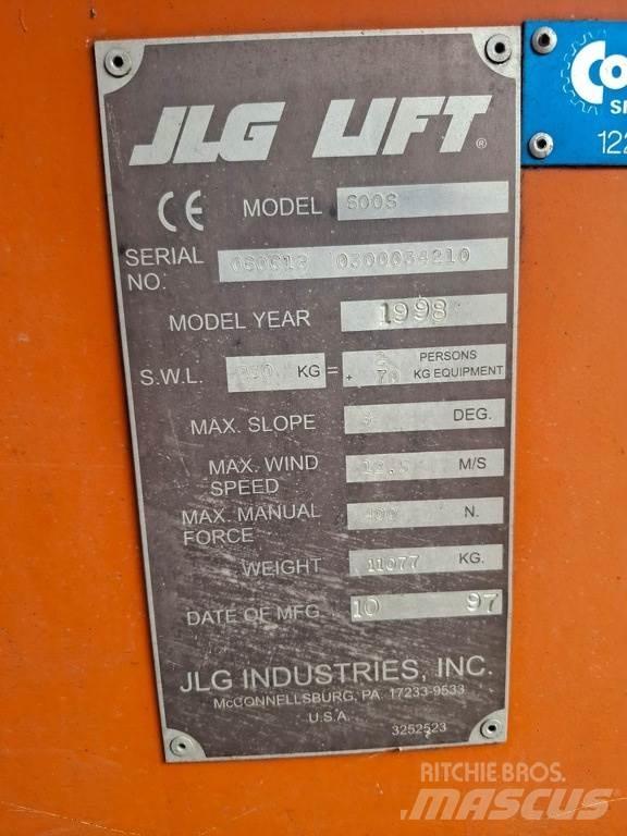JLG 600s Телескопічні підйомники