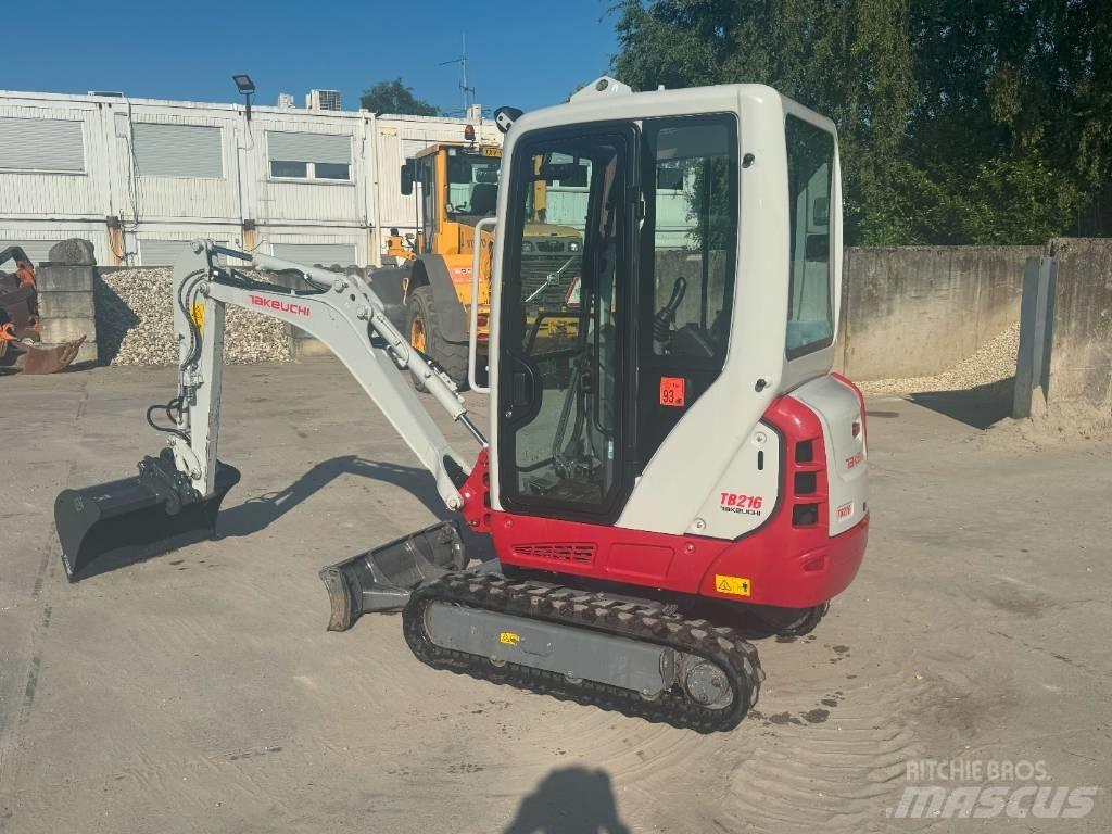 Takeuchi TB 216 Міні-екскаватори < 7т